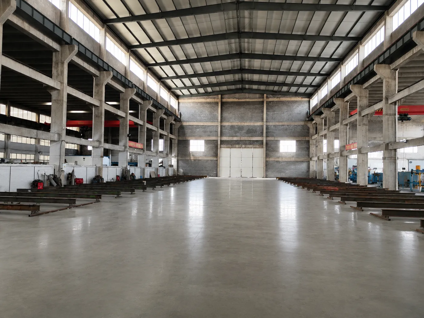Welding fixtures and frame assembly area